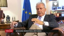 D. Avramópulos, comisario europeo de Inmigración: 
