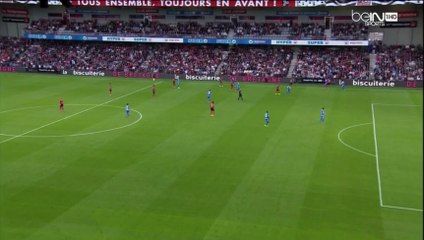 Le penalty de guingamp raté, Guingamp - OM 28/08/15