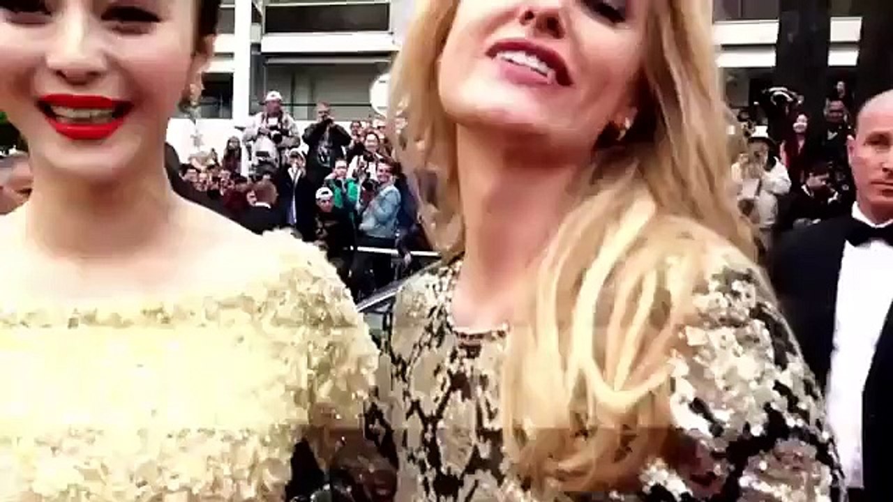 Cannes Film Festival Day 5 - Aishwarya Rai stunning in L'Or sunset make up in Cannes