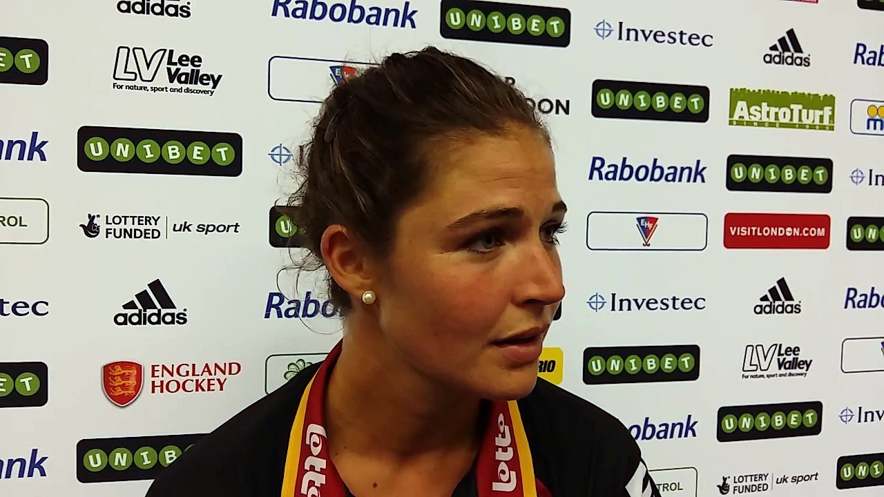 Hockey: Anouk Raes (Red Panthers) à l'interview