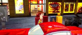 Toy Story Sheriff Woody plays with Disney Pixar Cars Lightning McQueen & Ramone with Nursery Rhymes