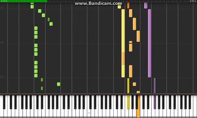 Mega Man 7 - Intro Stage - Piano Tutorial Synthesia