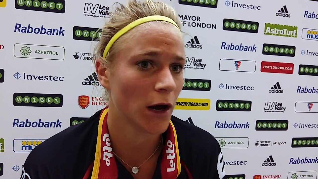 Hockey: Alix Gerniers (Red Panthers) à l'interview