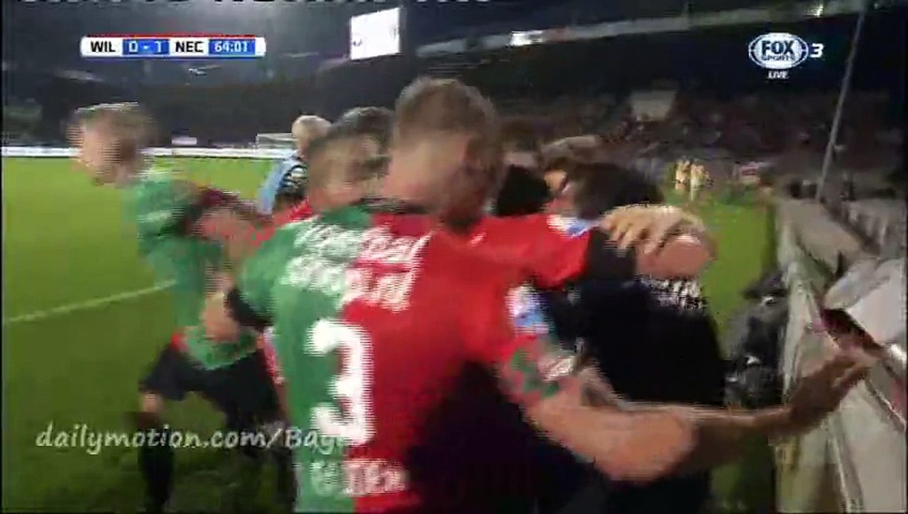 Willem II 0-1 Nijmegen - Navarone Foor Goal - 28-08-2015