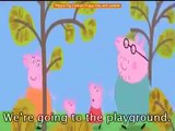 Peppa Pig Cartoon Foggy Day with subtitle