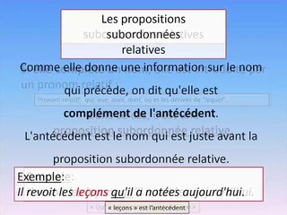 Les phrases complexes: analyser les propositions