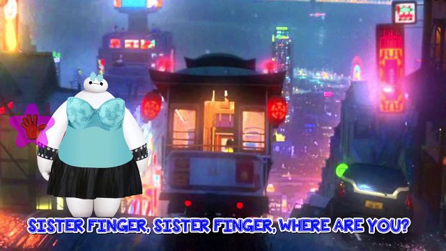 Finger Family Big Hero 6 Baymax | NURSERY RHYMES | Very Funny Cartoons