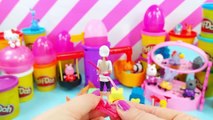 Oua Kinder cu surprize si jucarii Play Doh in Romana,  Peppa pig  Barbie  KINDER Hello Kitty Frozen