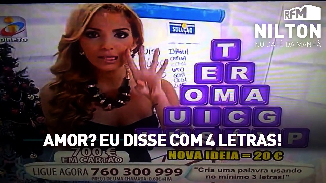 RFM - Nilton - Amor? eu disse com 4 letras