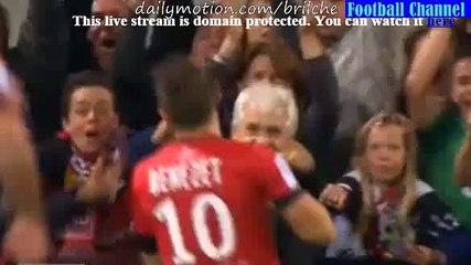 Nicolas Benezet Amazing GOAL - Guingamp vs Marseille 2-0 - Ligue 1 - 28.08.2015