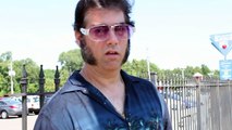 Stephen Yarberry cuts an ad for Walkin' On The Blvd Elvis Week 2015