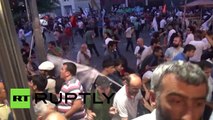 Turkish police deploy tear gas, water cannon against Kurds at rally after deadly terror at