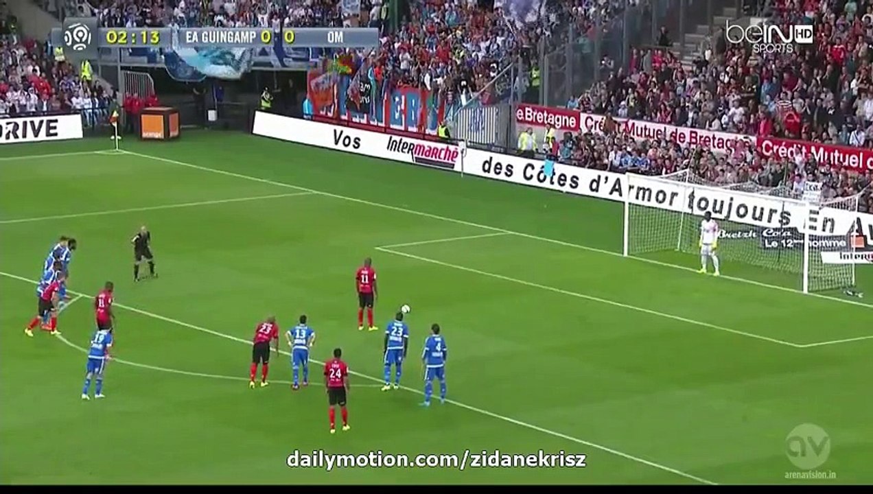 All Goals and Highlights HD _ Guingamp 2-0 Olympique Marseille 28.08.2015 HD