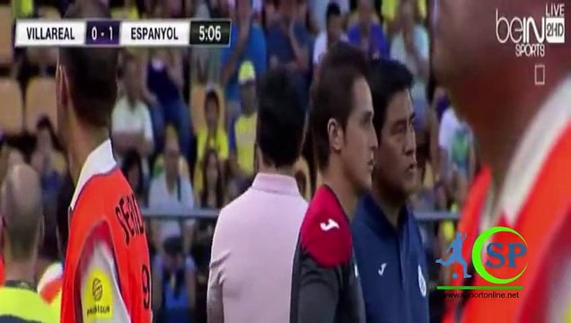 أهداف مباراة فياريال 2-1 إسبانيول بتعليق سوار الذهب 28_8_2015 _ الدوري الإسباني