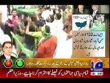 NA 122, PTI AUR PMLN K WORKERS AMNAY SAMNAY, 22 AUGUST, 2015