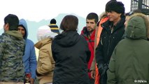 #SRK [ @iamsrk ] & #Kajol filming #Dilwale on a black beach Iceland