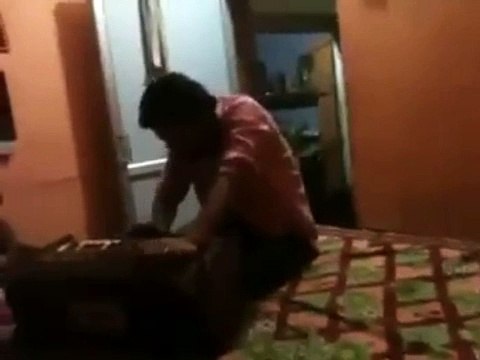 Friend Beats His Friend for Bad Singing