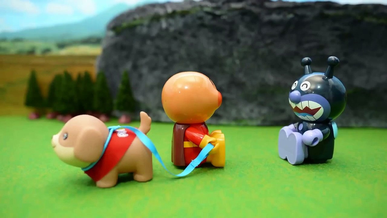 Walk of Anpanman jouets animé chien