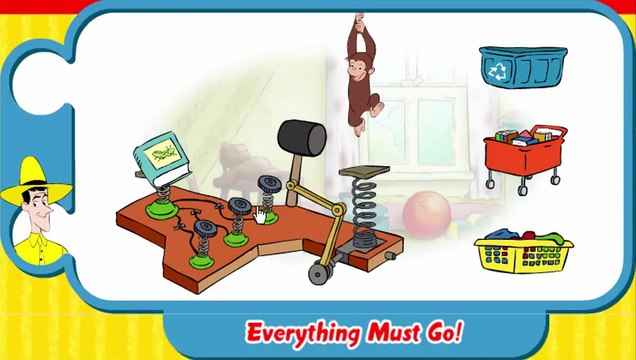 Curious George Everything Must Go Cartoon Animation PBS Kids Game Play Walkthrough