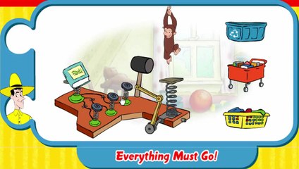 Curious George Everything Must Go Cartoon Animation PBS Kids Game Play Walkthrough