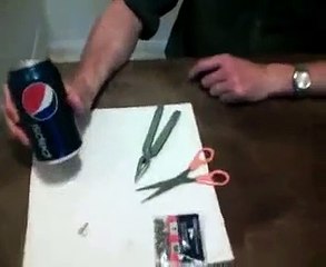 Pepsi can fishing lure (homemade)