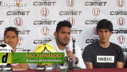 Raúl Fernández: "Universitario se beneficiaría si se suspende el partido"