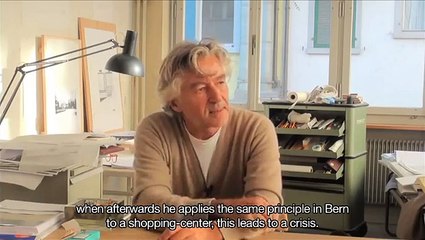 Peter Märkli on Education Research and Practice in Architecture