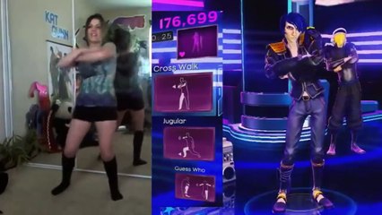 Lap dance on Dance Central 3