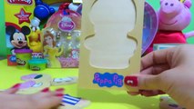 Peppa Pig Wooden Dress-up Fashion Peppa Mix-and-Match by Nickelodeon Muñecas de madera par