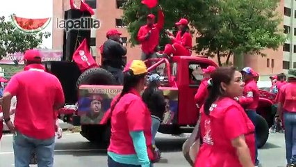 Así fue la marcha contra el paramilitarismo en Caracas