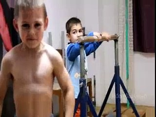body builder child