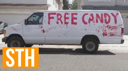 Creepy "Free Candy" White Van Cruises Around Suburban Sacramento