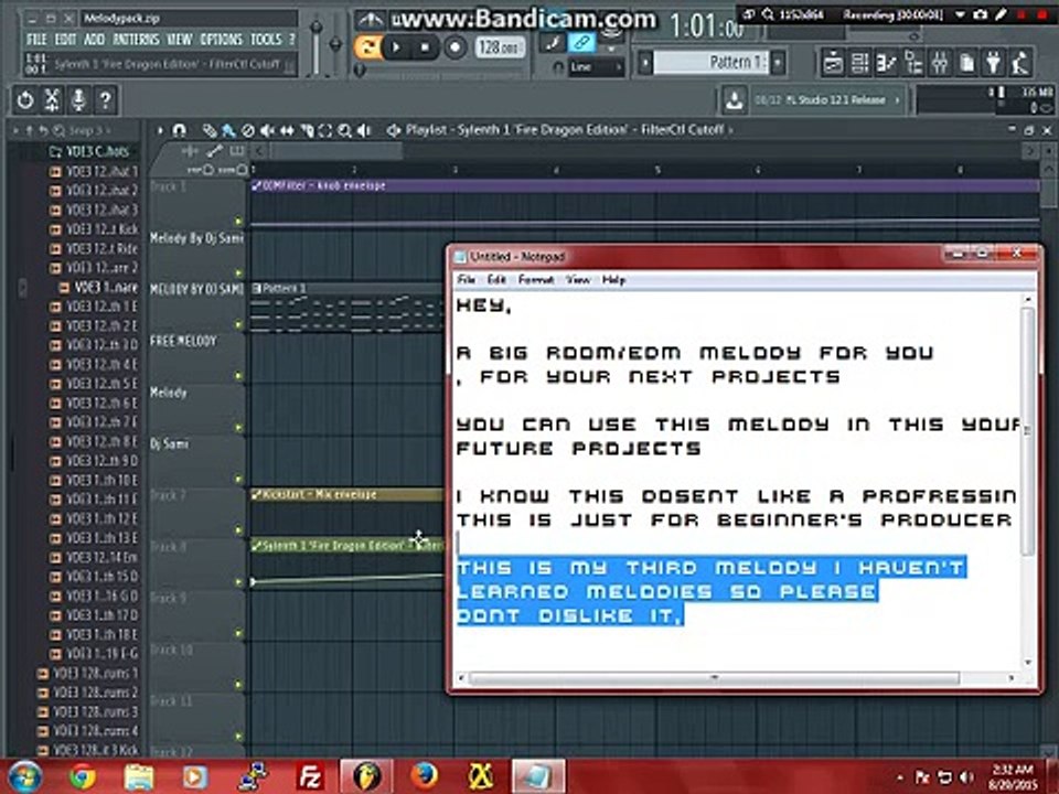 Fl Studio : Free EDM/Progressive Melody [FREE] [FLP] #2