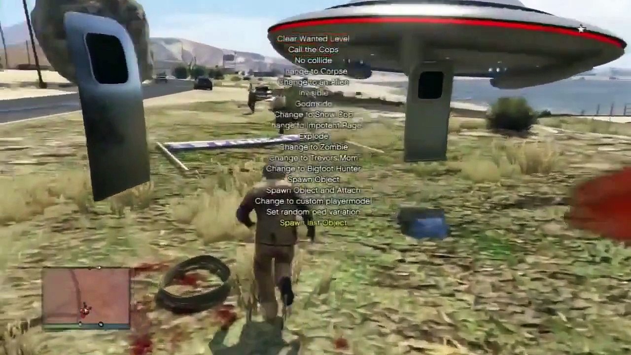 Hackers En GTA V Online #31 - Dinero Infinito, OVNI, Mod Menú, Teletrasporte y Más - MOD Hack GTA 5