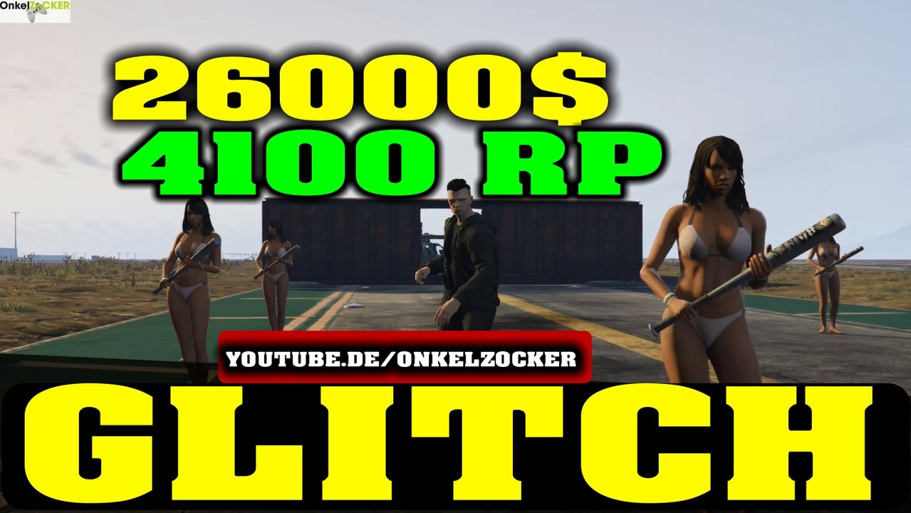 GTA 5 RP GLITCH & MONEY GLITCH - FUNNY CAPTURE HD+ GERMAN GAMEPLAY BY ONKELZOCKER  - GELD GLITCH - RP SCHNELL BEKOMMEN