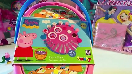 Cesta de picnic de Peppa Pig  Juguetes de la Cerdita Peppa en espanõl   Mp4   720p