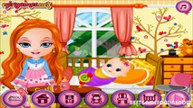Baby Barbie's Little Sister Newborn Baby Feeding and Bathing Games