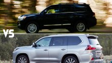 2016 Toyota Land Cruiser V8 vs 2016 Lexus LX 570 / 2015 SUVs comparison