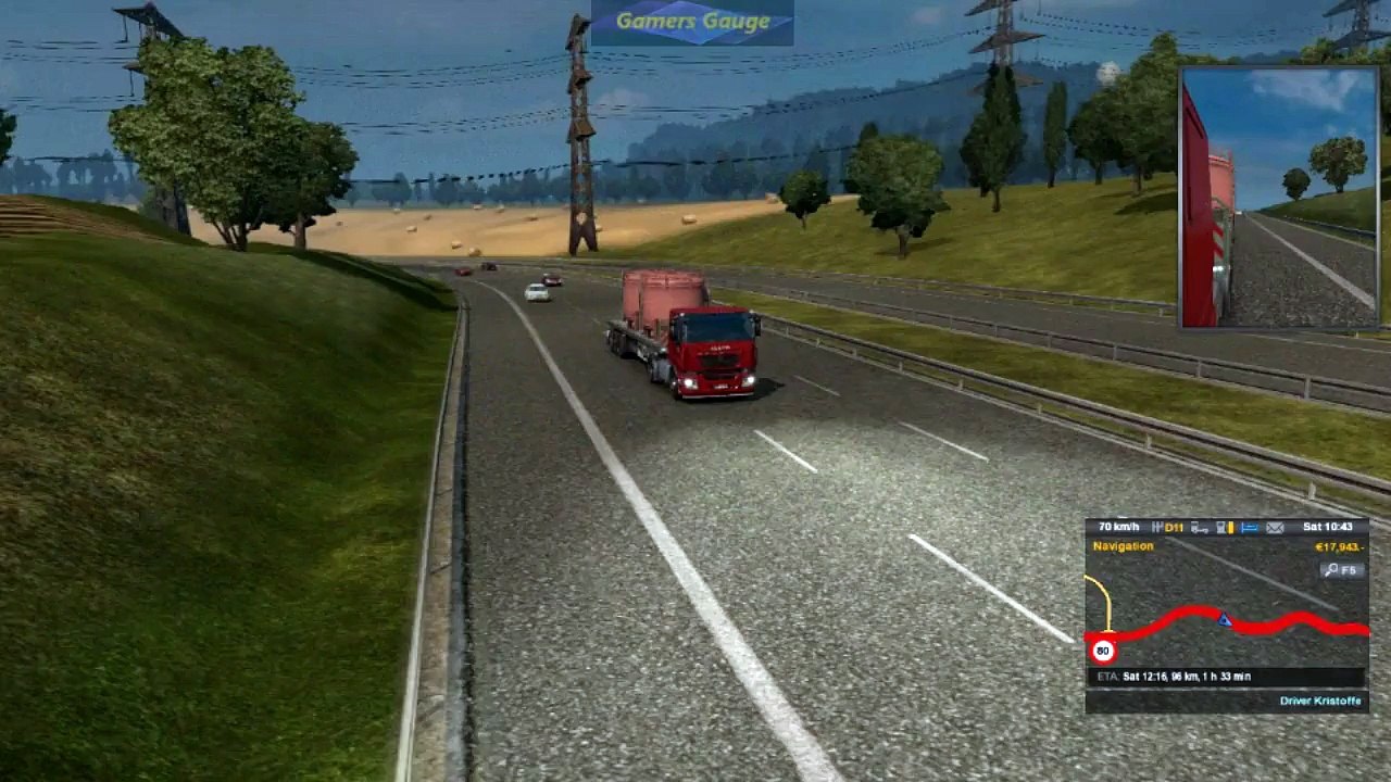 Euro Trucks Simulator 2 - #22 IVECO Stralis, Pressure Tanks, Frankfurt - Nurnberg,