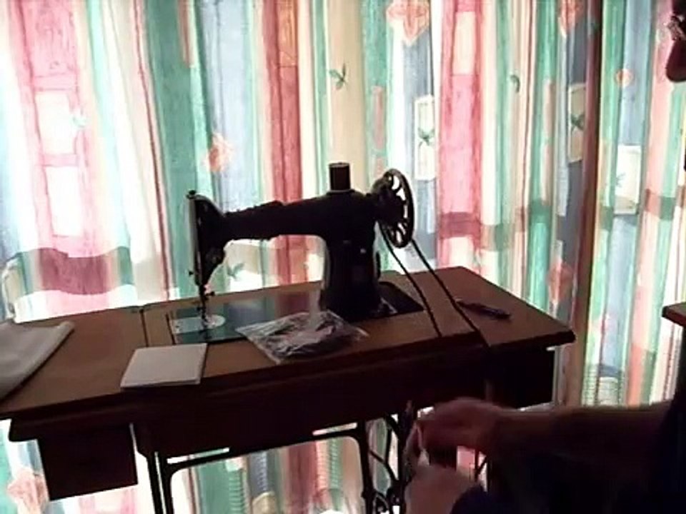 Singer Treadle Belt Replace Cord (for Sewing Machines) video Dailymotion
