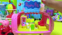 Play-Doh Ice Cream Holiday Van of Peppa Pig Nickelodeon Carrito de Helados de PlayDough 20