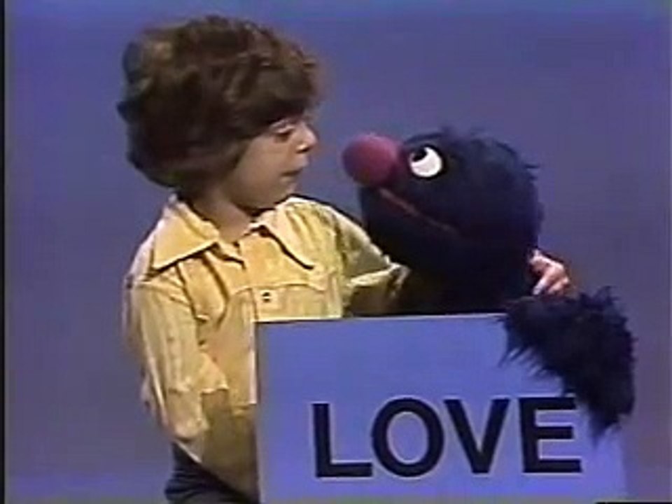 Classic Sesame Street - Grover and Chris talk about love