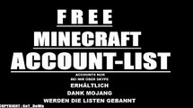 Minecraft Alts #001 2015 FREE WAY