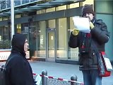 Attac, Occupy Frankfurt Protest gegen Troika und Mario Draghis EZB Finanzpolitik 15.2.2012