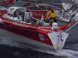 Trimaran Brossard - Yvan Bourgnon