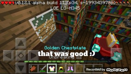 Herobrine sighting on Mcpe !! (short film)