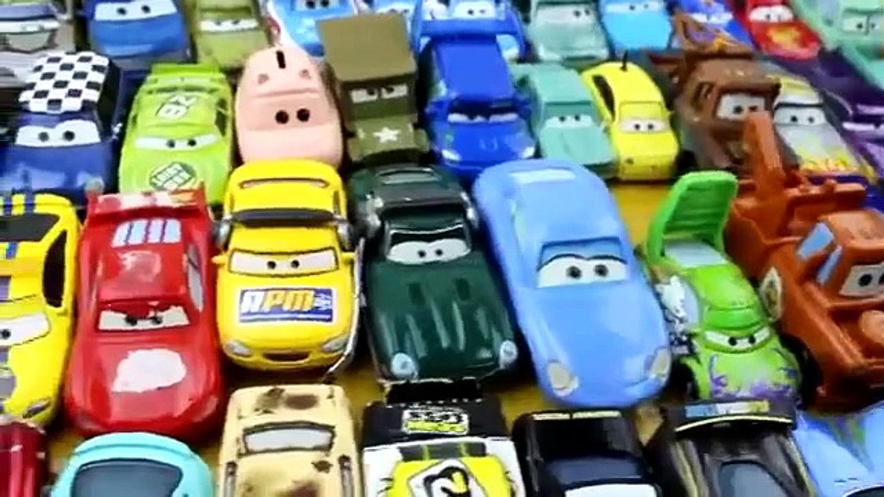 Disney Pixar Cars Collection including New Exclusive Kmart Days Cars Lightning McQueen, Ruka