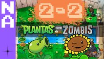 Plantas Vs. Zombies - Gameplay - Nivel 2 - 2