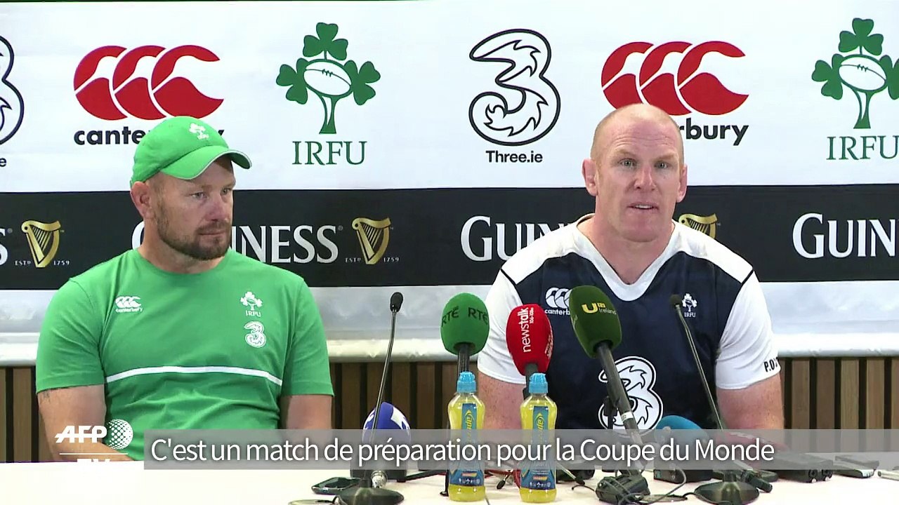 Le leader du XV irlandais se prépare pour sa de...