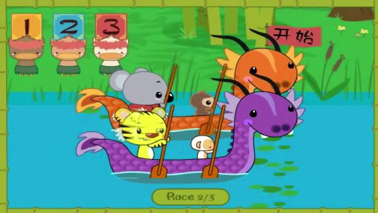 Ni Hao, Kai lan Rintoo's Dragon Boat Rowing Race!